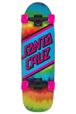 Cruiser Skate Santa Cruz 8.79" X 29.05" RAINBOW TIE DYE Assorted