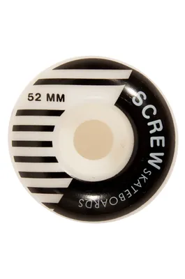 Rodas Screw 52MM COLOR LINE 101A Black