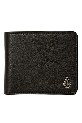 Carteira PU Volcom SLIM STONE PU WLT S Black