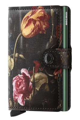 Carteira Pele Secrid MINIWALLET ART Flowers