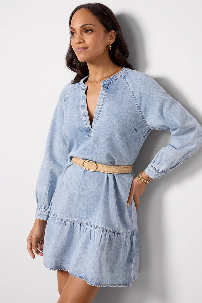 Lila Denim Dress