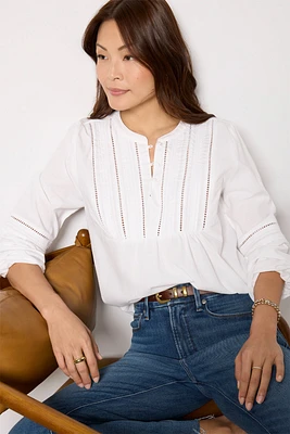 Jacqueline Lace Inset Blouse