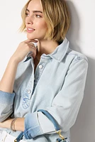 Alicia Denim Popover