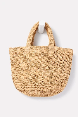 Mini Straw Tote