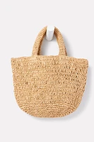 Mini Straw Tote