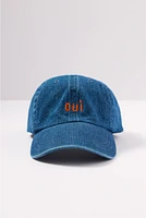 Oui Denim Baseball Hat