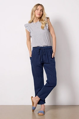 Utility Tie Waist Trouser