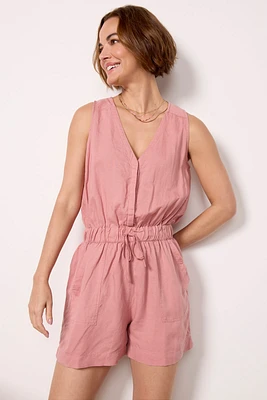 Dawson Linen Romper