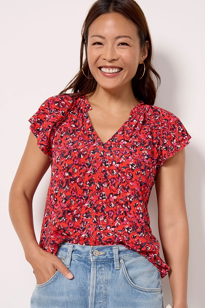 Maeve Floral Top