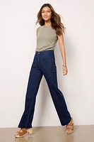 Stretch Terry Patch Pocket Pant