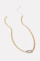 Fletcher Two Tone Necklace