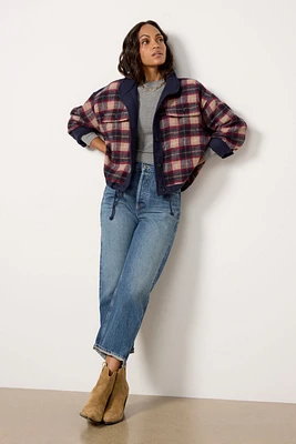 Norah Plaid Jacket