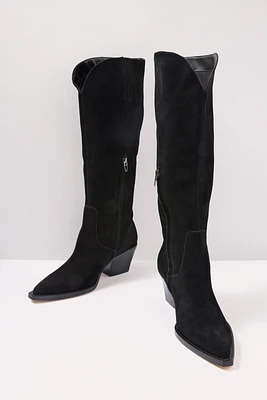 Raj Western Knee boot