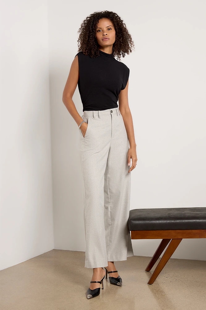 Evette Pinstripe Pant