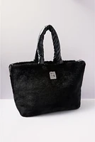 Duplex Reversible Fur Tote