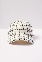 Elvin Mono Check Cap