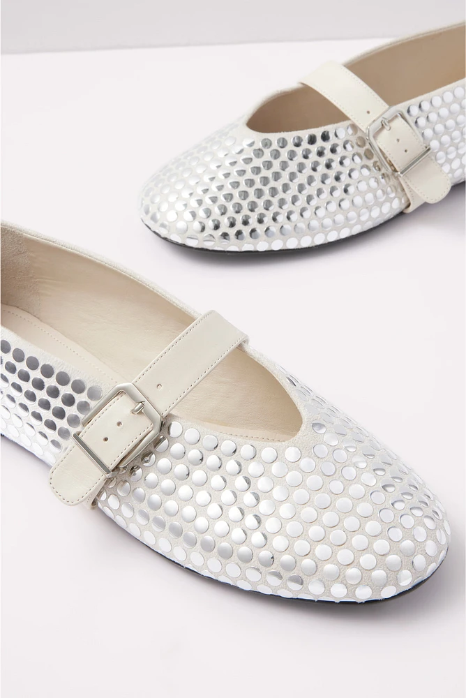 Eliza Studded Flat