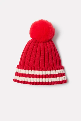 Blaine Varsity Pom Beanie