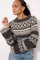 Fairisle Crew Neck Sweater