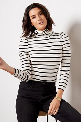 Quincy Stripe Rib Top