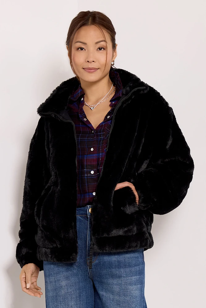 Tash Faux Fur Jacket