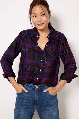 Zuri Plaid Button Down