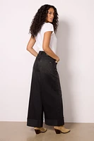 SOFIE HIGH-RISE ANKLE WIDE LEG WITH CUFF