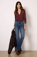 Natalie High Rise Fab Ab Bootcut