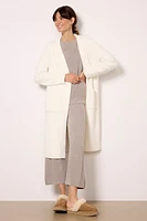 CozyChic Luxe High Slit Cardigan