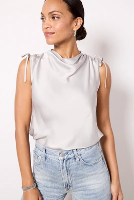 Saylor Tie Shoulder Top