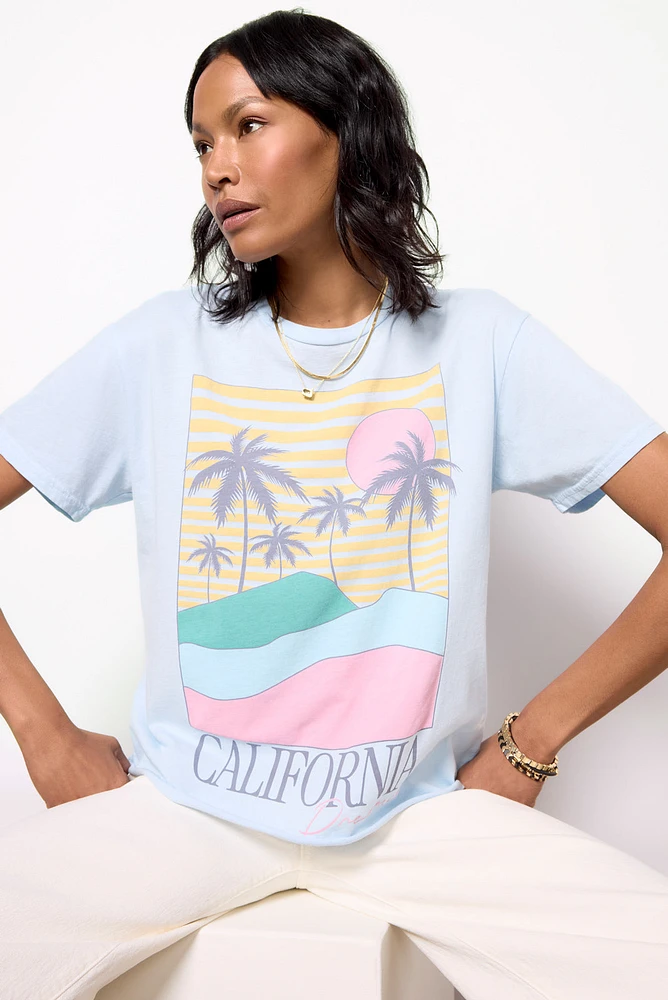 California Palm Tee