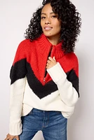 Meribel Quarter Zip Sweater