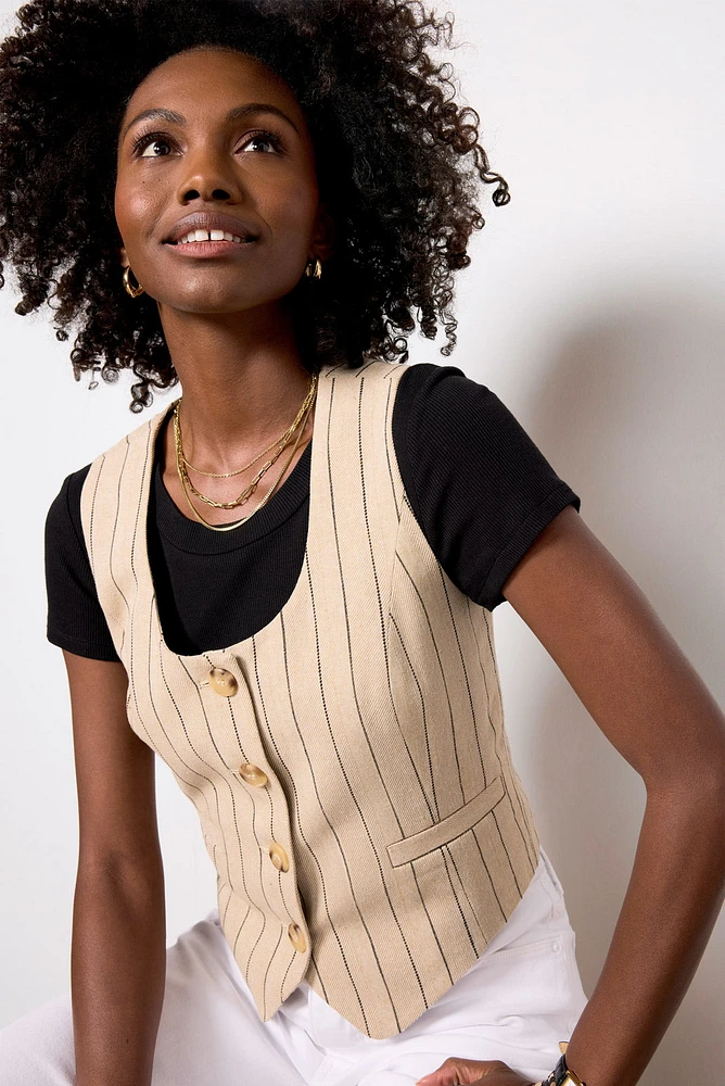 Piper Scoop Neck Vest