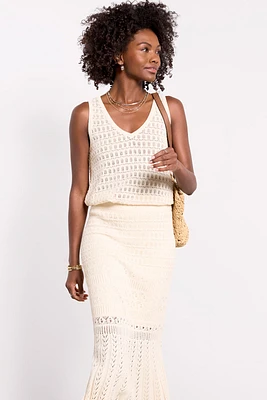 Nina Crochet Tank