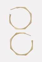 Geo Hoop Earring