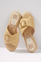 Alonzo Raffia Sandal