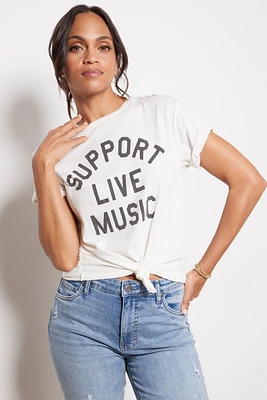 Support Live Music Tee