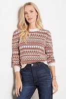 Haylo Fair Isle Pullover