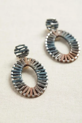 Tera Woven Statement Earrings