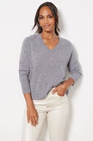 Cecilia Vneck Cashmere Pullover