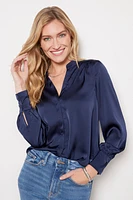 Quinn Satin Blouse