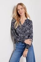 Yolie Dot Blouse