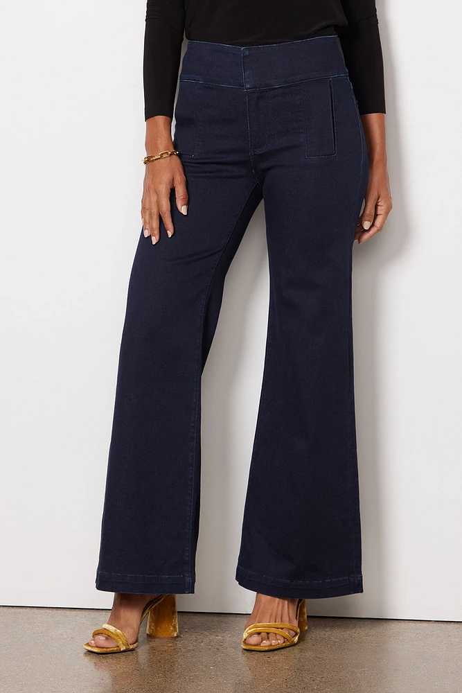 Welt Pocket Wide Leg