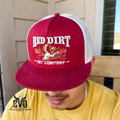 Red Salty Desert Antique Red Dirt Hat Co. Cap