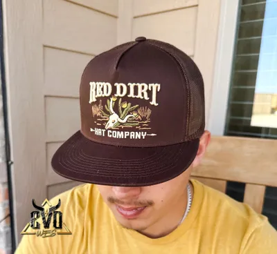 Brown Salty Desert Red Dirt Hat Co. Cap
