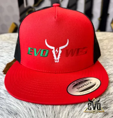 The Pride Tri Color Red Evo Wes Hat