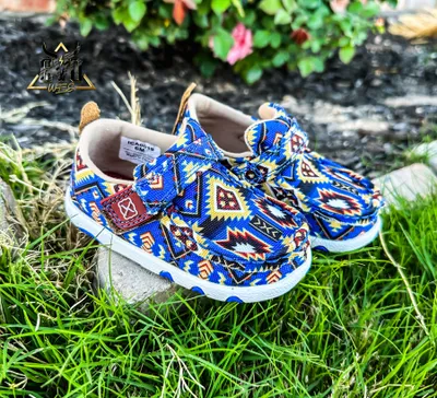 Twisted X Infants Blue Multi Aztec Casuals