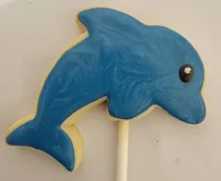 Dolphin Fun Themed Cookie Bouquet