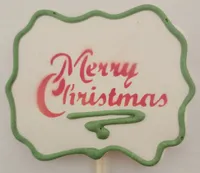 Merry Christmas- Individual Cookies