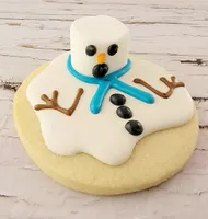 Melting Snowman Cookie